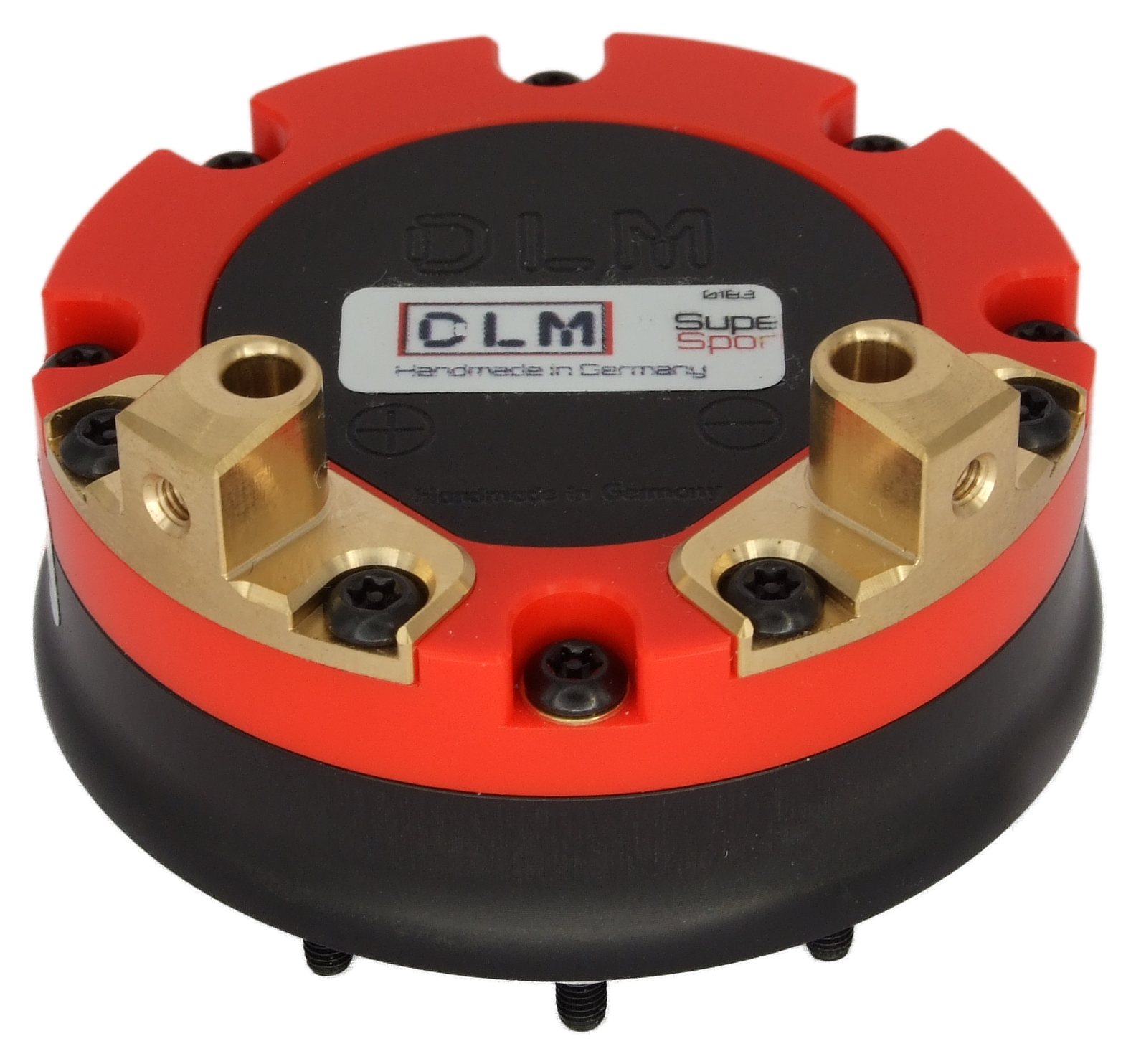 DLM Super Sport — handgefertigtes Lautsprecher-Chassis, Detailaufnahme